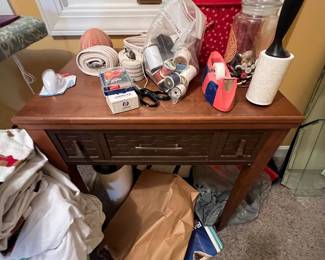 Sewing machine in cabinet 
