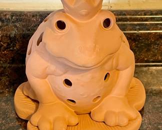 PartyLite Prince Frog Votive Holder