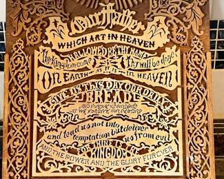 "HOLY GRAIL of FRETWORK" - "THE LORD'S PRAYER