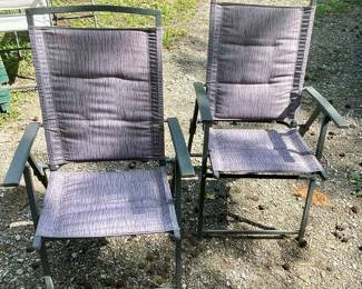 FOLDING LAWN CHAIRS