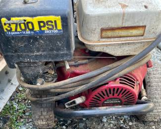 EXCELL 3700 PSI PRESSURE WASHER with HONDA ENGINE