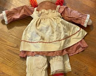 VINTAGE HANDCRAFTED RAGGEDY ANN