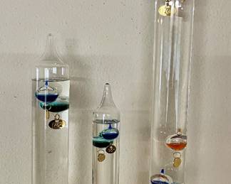 GALILEO THERMOMETERS 3-PCS SET