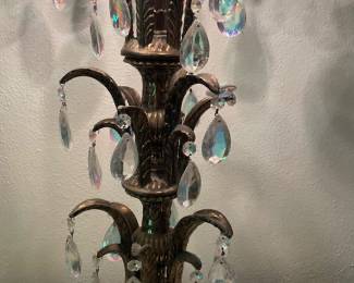 ***50% OFF*** HOLLYWOOD REGENCY LOEVSKY & LOEVSKY DESIGN WATERFALL TABLE LAMP