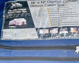 16' X 12' OLYMPIC COTTAGE DELUXE CABIN TENT