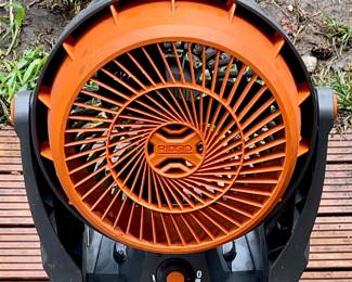 RIDGID 18V CORDLESS HYBRID JOBSITE FAN
