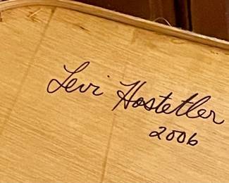 AMISH-MADE STORAGE BASKET by LEVI HOSTETLER