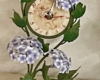 "HYDRANGEA" DESK CLOCK