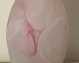 VINTAGE ROSTED ITALIAN VASE by VETRERIA OPERAIA LUX