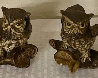 VINTAGE OWL FIGURES