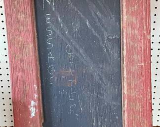 VINTAGE CHIPPY CHALKBOARD