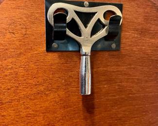 VINTAGE WELBY TAMBOUR (HUMP BACK) MANTEL CLOCK
