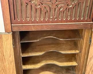 Antique Original Cecilian Floor Console Phonograph