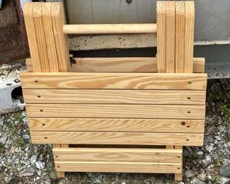 FOLDING PATIO/CAMP SIDE TABLE