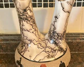 NAVAJO HORSE-HAIR WEDDING VASE