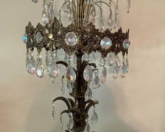 ***50% OFF*** HOLLYWOOD REGENCY LOEVSKY & LOEVSKY DESIGN WATERFALL TABLE LAMP