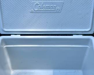 Vintage Coleman Steel Belted Cooler