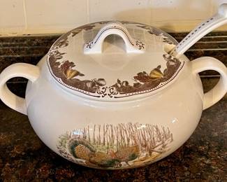 TRANSFER-WARE TUREEN SET