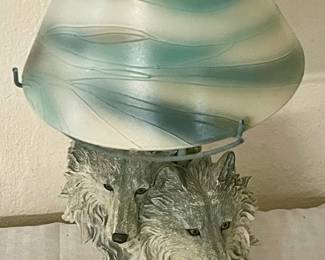 COYOTE CANDLE LAMP