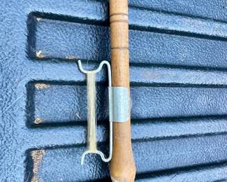 VINTAGE/ANTIQUE ICE FISHING/JIGGING ROD