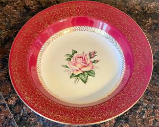 VINTAGE/ANTIQUE "LADY STRATFORD" SOUP BOWLS by HOMER LAUGHLIN