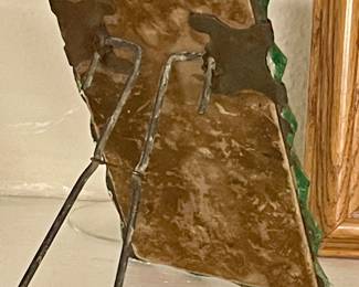 ANTIQUE TABLE-TOP MIRROR