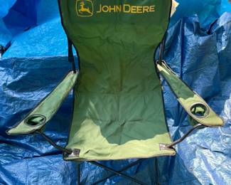 Folding “John Deere” Lawn Chair