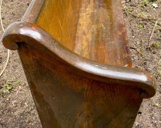 ANTIQUE CHURCH PEW/BENCH