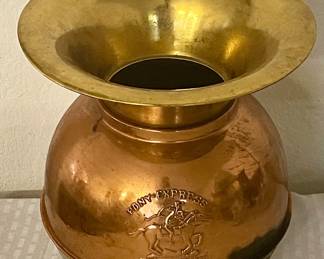 BRASS/COPPER SPITTOON