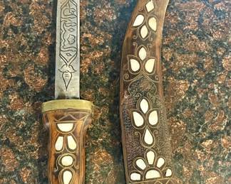 OTTOMAN-STYLE/EASTERN EUROPEAN DAGGER - "KINDJAL"