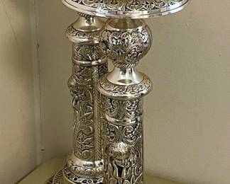 LARGE CANDLESTICKS (E.P.N.S)