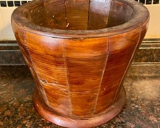 LARGE WOODEN PLANTER