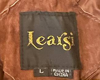 LEARSI FRINGED LEATHER ACKET