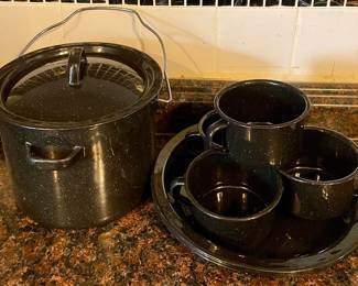 10-PCS ENAMELWARE CAMP SET