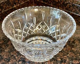 VINTAGE GORHAM "KING EDWARD CRYSTAL BOWL