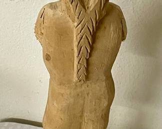 HAND CARVED FIGURE