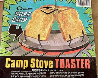 CAMP STOVE TOASTER
