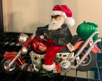 MOTORCYCLE SANTA