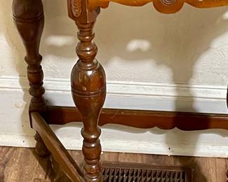 ANTIQUE CONSOLE TABLE "AS-IS"