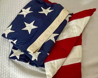 LARGE STITCHED 50 STARS U.S. FLAG - VALLEY FORGE FLAG CO.