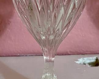 "PARK LANE" by MIKASA WATER GOBLETS (24-AVAILABLE) (DISCONTINUED PATTERN)