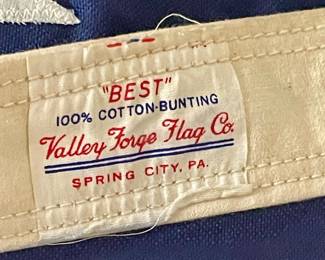 LARGE STITCHED 50 STARS U.S. FLAG - VALLEY FORGE FLAG CO.
