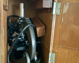 Vintage Swift 950 Series Compound Monocular Microscope with Travel Case and Accessories