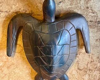 VINTAGE IRONWOOD TURTLE FIGURE