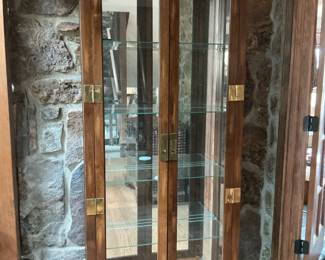 Henredon Campaign Style Cabinet