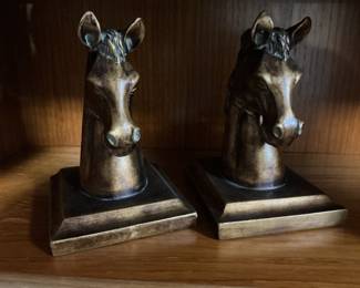 Horse bookends