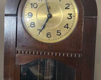 A close up of the Grandfather Clock