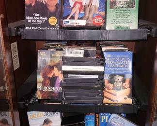 Assorted VHS & DVD's