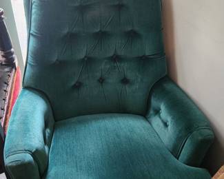 Turquoise Arm Chair - Solid