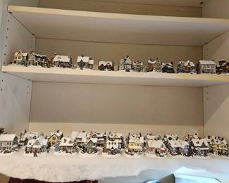Thomas Kinkade's Village Ornaments